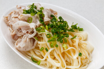 豚しゃぶうどん