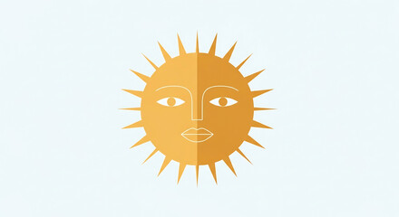 Sol de Mayo Illustration for Argentina Independence Day