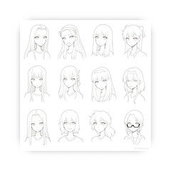 Ai genarate anime black and white