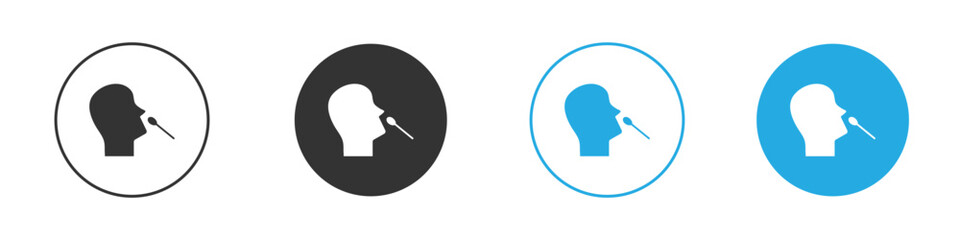 Nasal swab icon