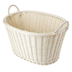 Laundry basket isolated on transparent background  
