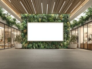 Stylish Modern Empty White Blank Space For Creative Display In Interior