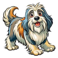 Naklejka premium dog
