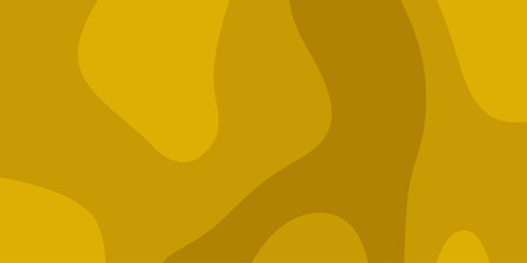 Abstract design featuring warm shades of yellow and earthy tones with smooth, flowing shapes and curves