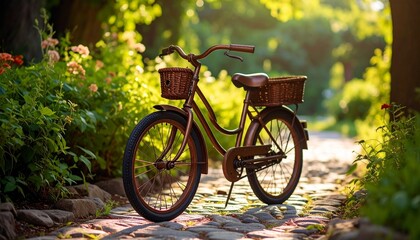 Fototapeta premium bicycle in the park