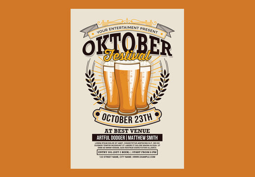 Oktoberfest Flyer