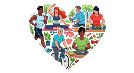 Heart-Healthy Lifestyle  A Diverse Approach to Wellness and Well-being