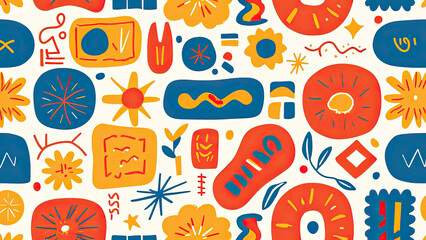 abstract seamless pattern