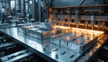 Aluminium Sheet Stamping for Battery Production
