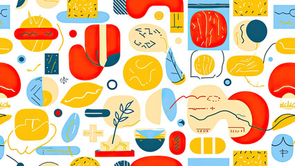 abstract seamless pattern