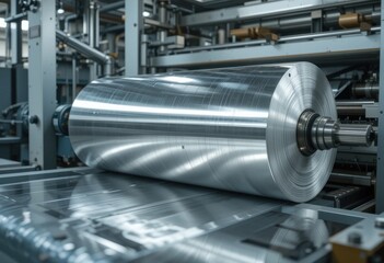  Aluminium Foil Feed for Battery Layering
