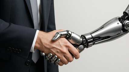 Human and AI Handshake &mdash; Collaboration of Technology and Business