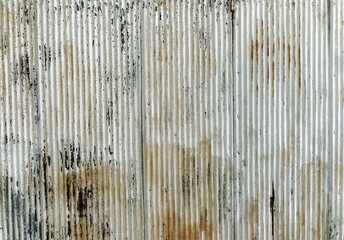 weathered steel wall