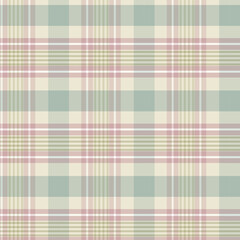 Pastel Plaid Seamless Pattern