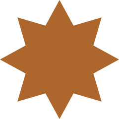 minimalist star drawing icon