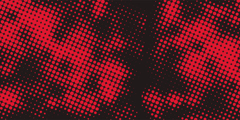 black red dragon decal brush fire volcano lava sakura Asia Japan anime style illustration sporty background banner, vector. © EDWARD