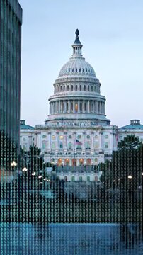 White Capitol Building in Washington DC