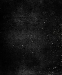 Black grunge obsolete background, old wall, damaged texture, space for your design