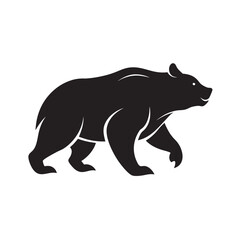 Charging Grizzly Bear With Power