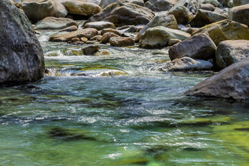 waterfall in the Sangone Valley
