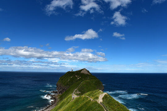 At the edge of a land