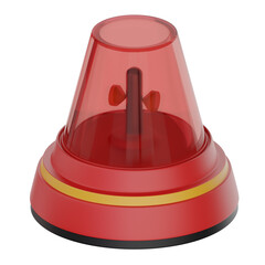 Emergency Siren 3D Icon Illustration