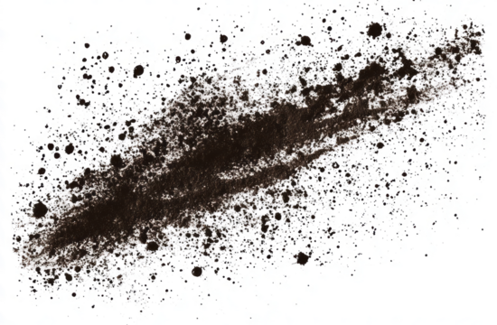 dirt and mud texture on a transparent background	
