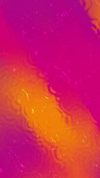 Abstract pink and orange gradient with waterlogging effect perfect for backgrounds, digital design projects, branding, social media posts, packaging, and artistic creations.
