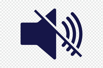 no sound no music signboard. No sound mute speaker . Mute sound icon vector. no sound icon indicates silence or mute mode in a round frame Ideal for websites apps and presentations. eps 10