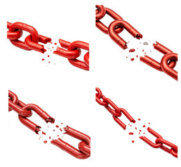 Conceptual representation of fractured resilience strength and vulnerability