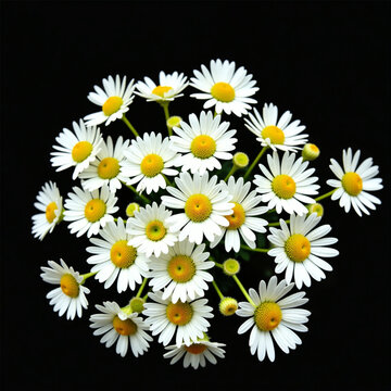 Ai genarate falower daisy, nature, desgine