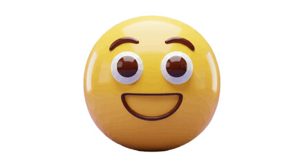 Fototapeta premium 3d happy smiley faces