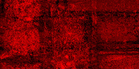 Abstract red grunge background with copy space. Dark red slate background toned classic color. old red color wall background texture. dirty rustic fire red texture.