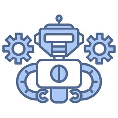 Automation Blue Icon