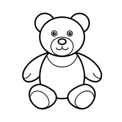teddy bear vector illustration