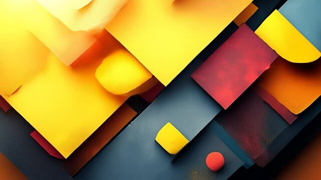 Abstract geometric shapes