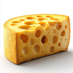 a_single_slice_of_Swiss_cheese