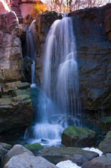 winnewissa falls at pipestone national monument park on circle trail 