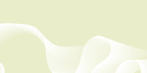 Elegant abstract swirl with calm green and white gradient. Modern trendy design in Vector Illustration