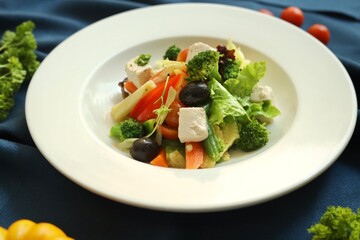 Ceasar salad bowl Cesar salad Caesar salad plate