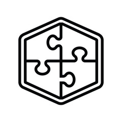 pre assembled line icon vector illustration