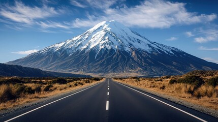 Majestic Mountain Road in Serenity