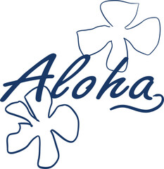  Aloha – plakat tropikalny © Laura