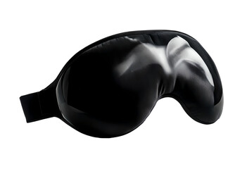 sleep mask isolated on transparent background