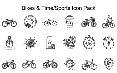 Bikes & Time/Sports Icon Pack