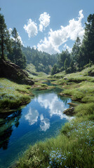 Untouched Wilderness: Capturing the Pure Beauty of an Unspoiled Natural Environment