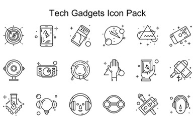 Tech Gadgets Icon Pack