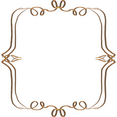 frame for the text