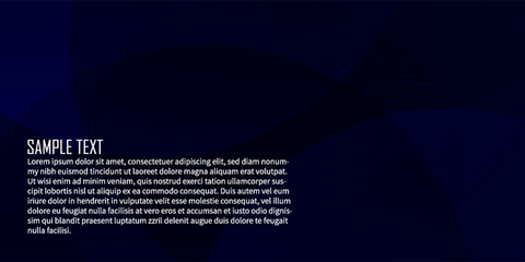 Modern Blue Abstract Background with Geometric Lines and Shapes