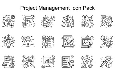 Project Management Icon Pack